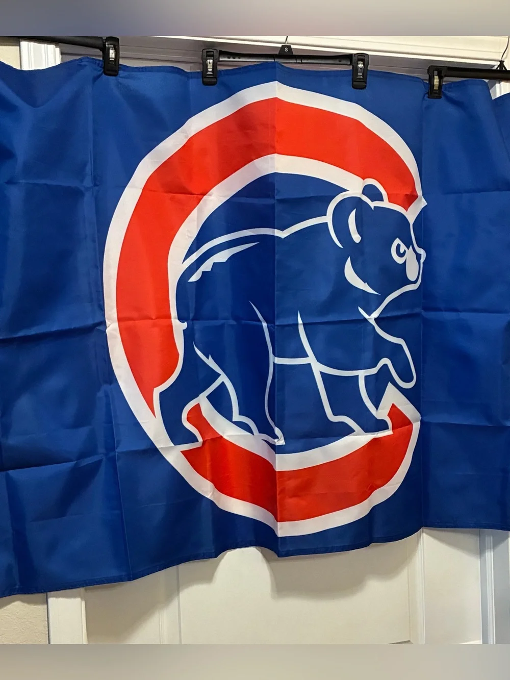 Chicago Cubs Flag 2 Sided 3x5 Walking Cub Logo Outdoor/Indoor Banner Flag